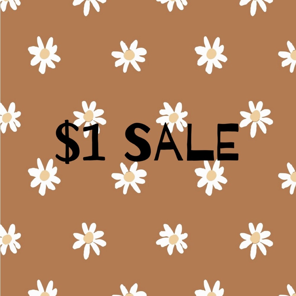 🔴 $1 Sale!